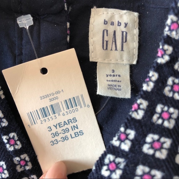Baby Gap Corduroy Jumper (toddler) - Picture 2 of 5